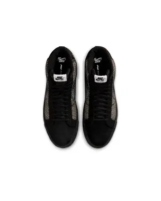SB Zoom Blazer Mid Prm White Black — photo 5