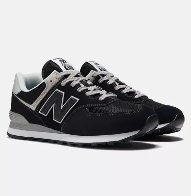 NEW BALANCE 574 EXTRA LARGE Noir — photo 3