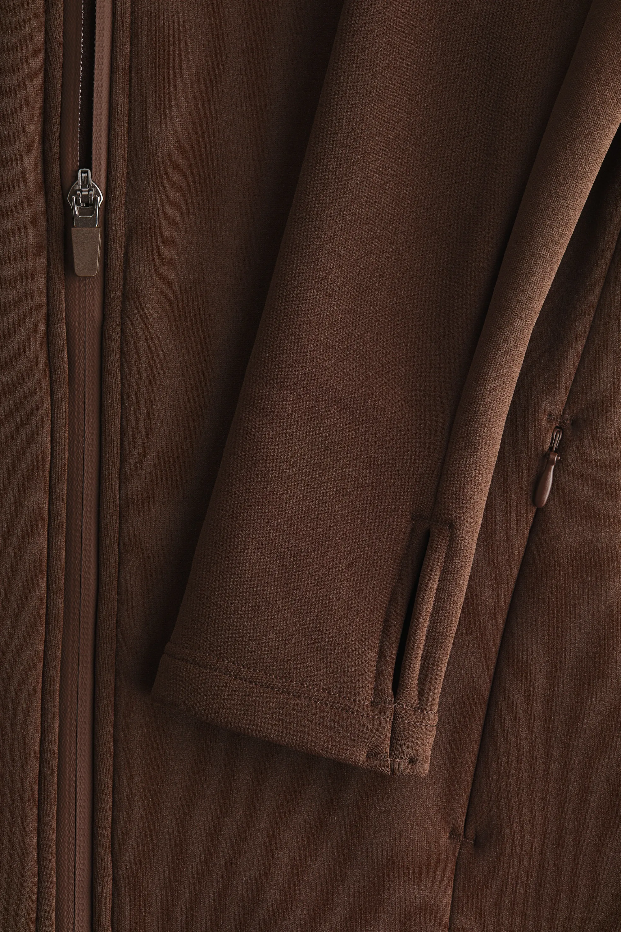 Veste de sport chaude Slim Fit ThermoMove™ - Marron chaud