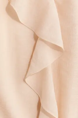 Blouse volantée - Rose poudré — photo 4