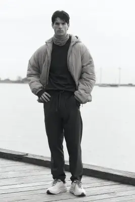 Pantalon jogger de sport DryMove™ - Gris ancien — photo 2