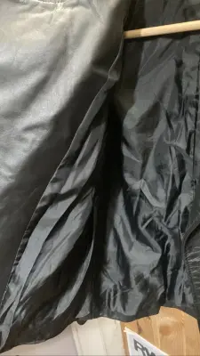Veste en cuir noir — photo 2