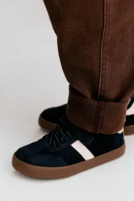 Sneakers barefoot - Bleu marine — photo 1