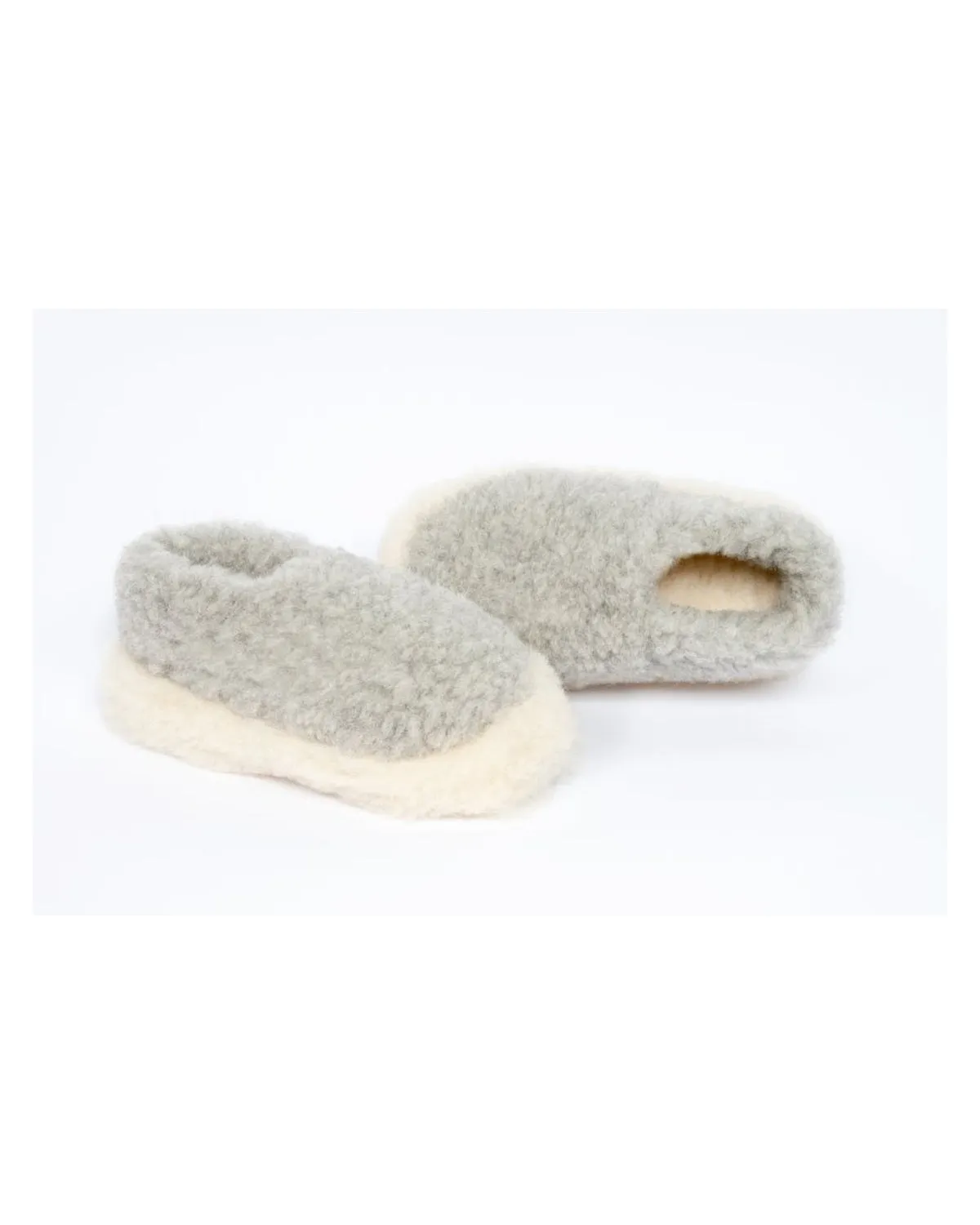 Chaussons Full gris clair – Yoko