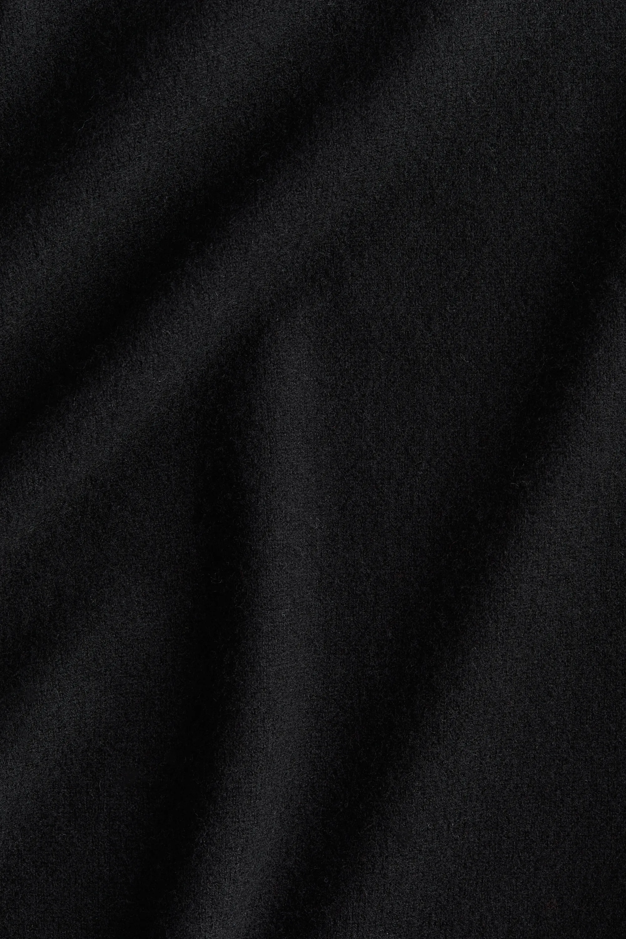 T-shirt en maille fine - Noir