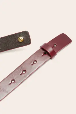 Ceinture Malo prune — photo 4