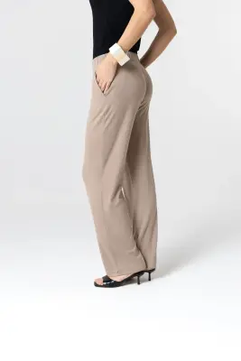 Pantalon en viscose et élasthanne — photo 3