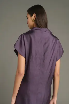 ROBE FOGGIA VIOLET — photo 3