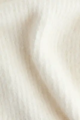 Pull sans manches avec col cheminée - Crème — photo 4