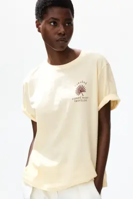 T-shirt imprimé - Jaune/Condé Nast Traveller — photo 3