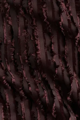 Blouse en tissu jacquard - Violet prune foncé — photo 2