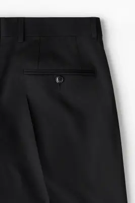 Pantalon de costume Relaxed Fit - Noir — photo 2