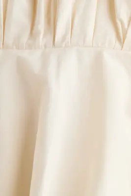 Top à bretelles fines avec base asymétrique - Crème — photo 2