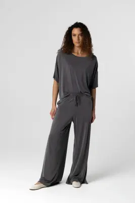 Pantalon en cupro et élasthanne — photo 2