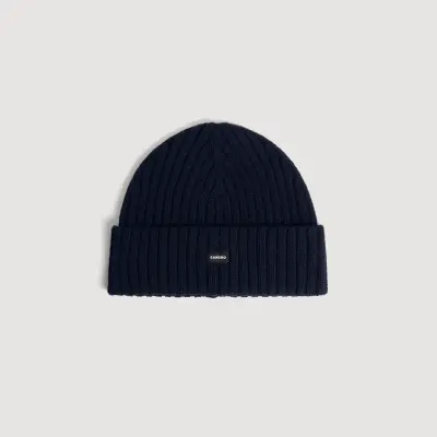 Bonnet côtelé