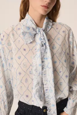 Blouse Elyte Cartes — photo 2