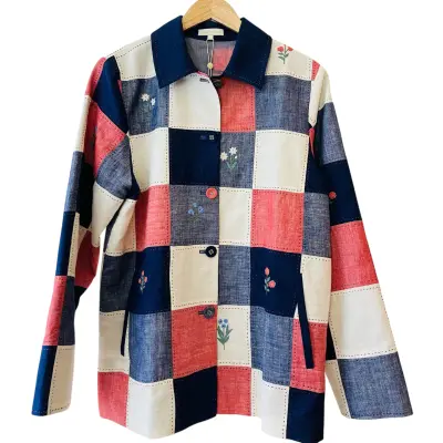 Veste patchwork brodée - Payal Pratap — photo 2