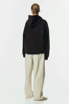 Hoodie - Marron foncé — photo 3