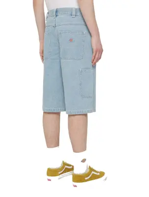 DICKIES BAGGY SHORT JEAN'S Bleu ciel — photo 5