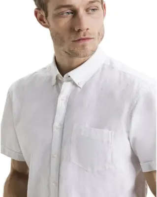 CAMEL ACTIVE CHEMISETTE Blanc — photo 4