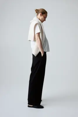 MAMA Pantalon large - Noir — photo 2