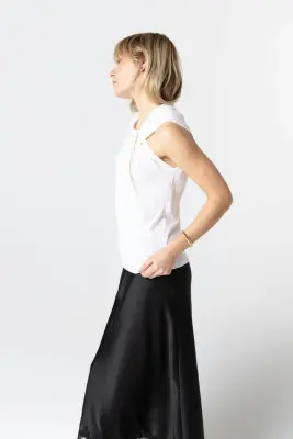 Débardeur en coton et lin — photo 3