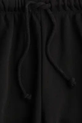 Pantalon jogger ample - Noir — photo 3
