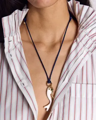 Chemise Leonor rayures rouge fond blanc — photo 4