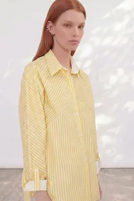 Chemise Ivy Lemon Stripes