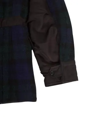 Harris Tweed M65 Wool Field Jacket Tartan — photo 4