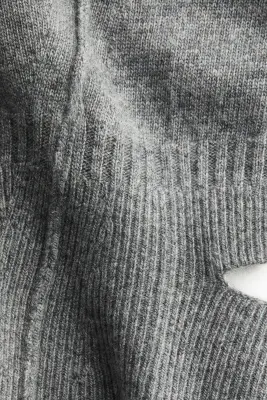 Gilet en laine - Gris chiné — photo 5