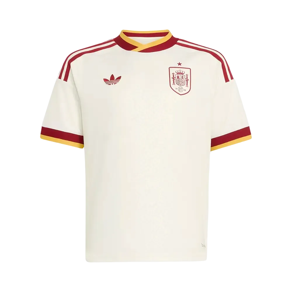 Adidas Spain 26 Away Jersey Off White