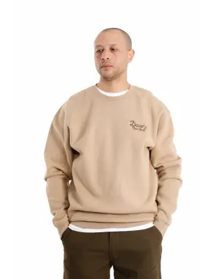 Vintage Logo Crew Neck Sweat Sand — photo 1