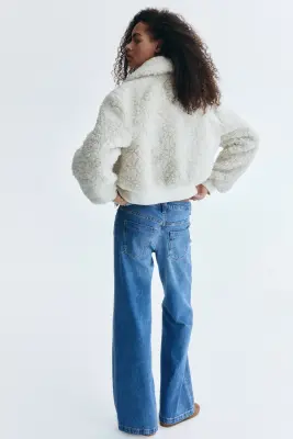 Wide Regular Jeans - Bleu denim — photo 3