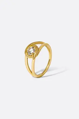 BAGUE JUNON - Or rose 18 carats — photo 4