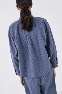 Nouveau ! MASSCOB Chemise Loie Indigo — photo 5