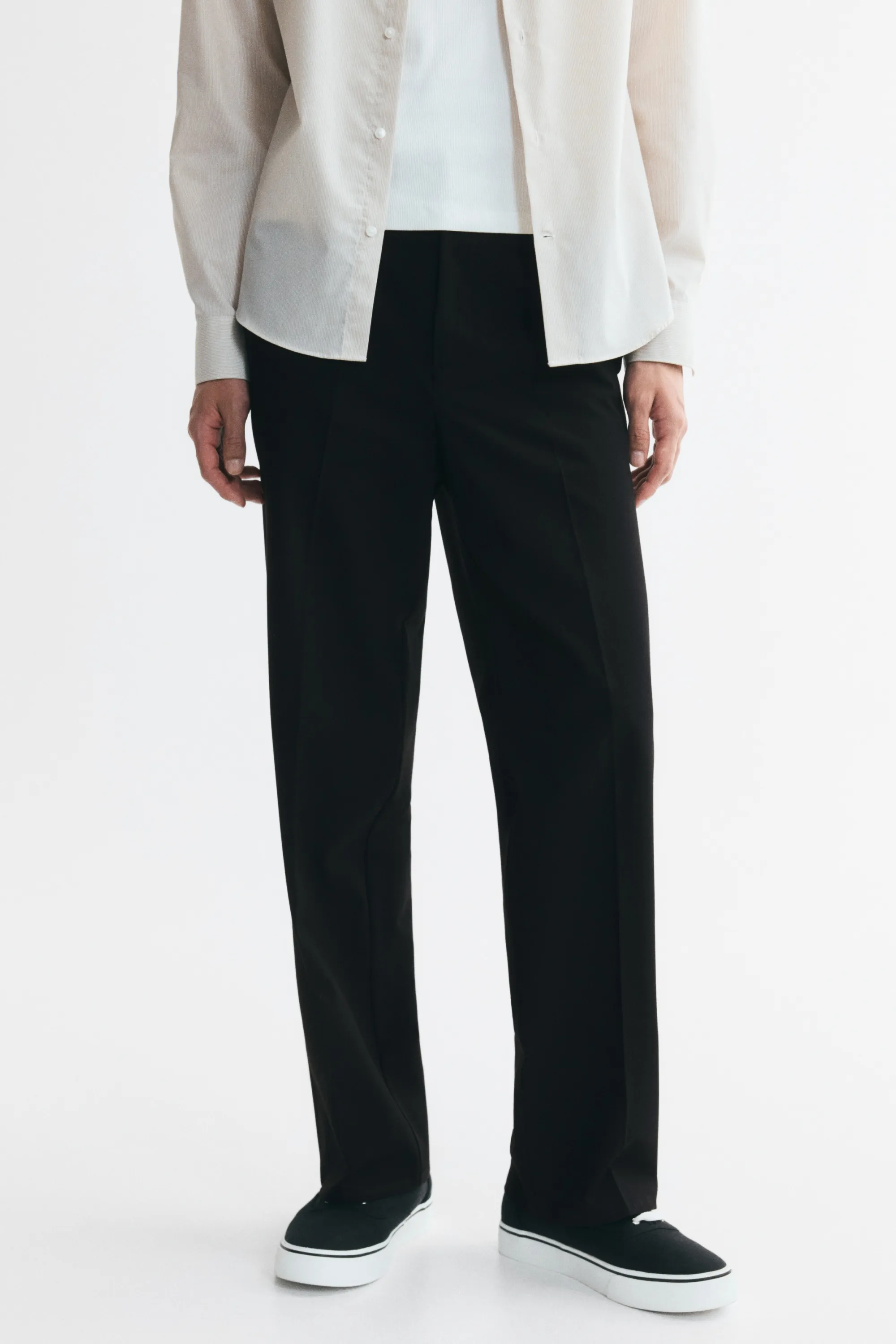 Pantalon Relaxed Fit - Noir