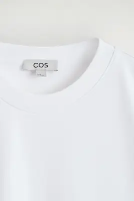 T-SHIRT OVERSIZE - BLANC — photo 4