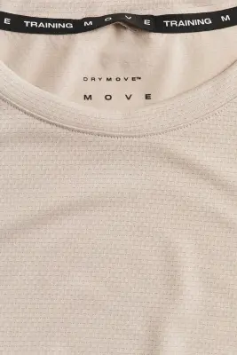 T-shirt de sport à manches longues DryMove™ - Taupe clair — photo 2