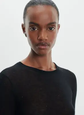 Pull en laine et sequins — photo 3