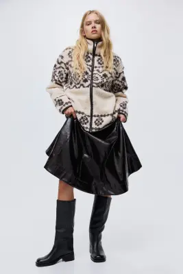 Bottes en cuir - Noir — photo 1