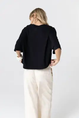 T-shirt en coton organique — photo 4