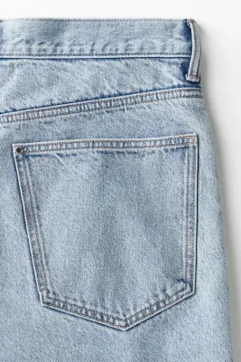 Short Baggy en denim - Bleu denim clair — photo 3