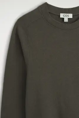 SWEAT EN COTON - BRUN — photo 5