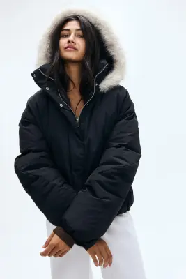 Veste matelassée - Noir — photo 2
