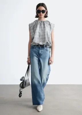 Jean large - Bleu — photo 2