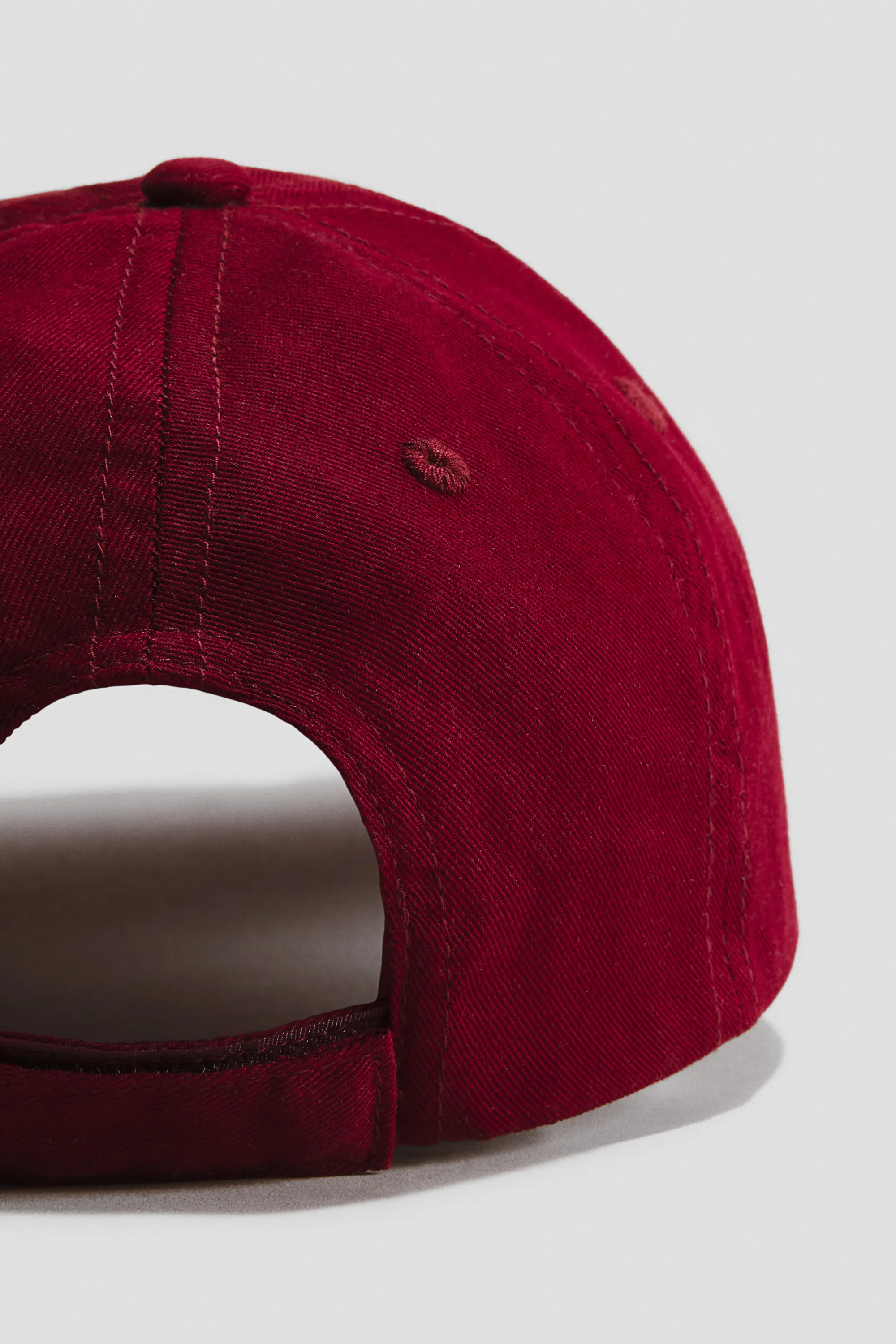 Casquette en twill avec motif - Rouge foncé/nounours