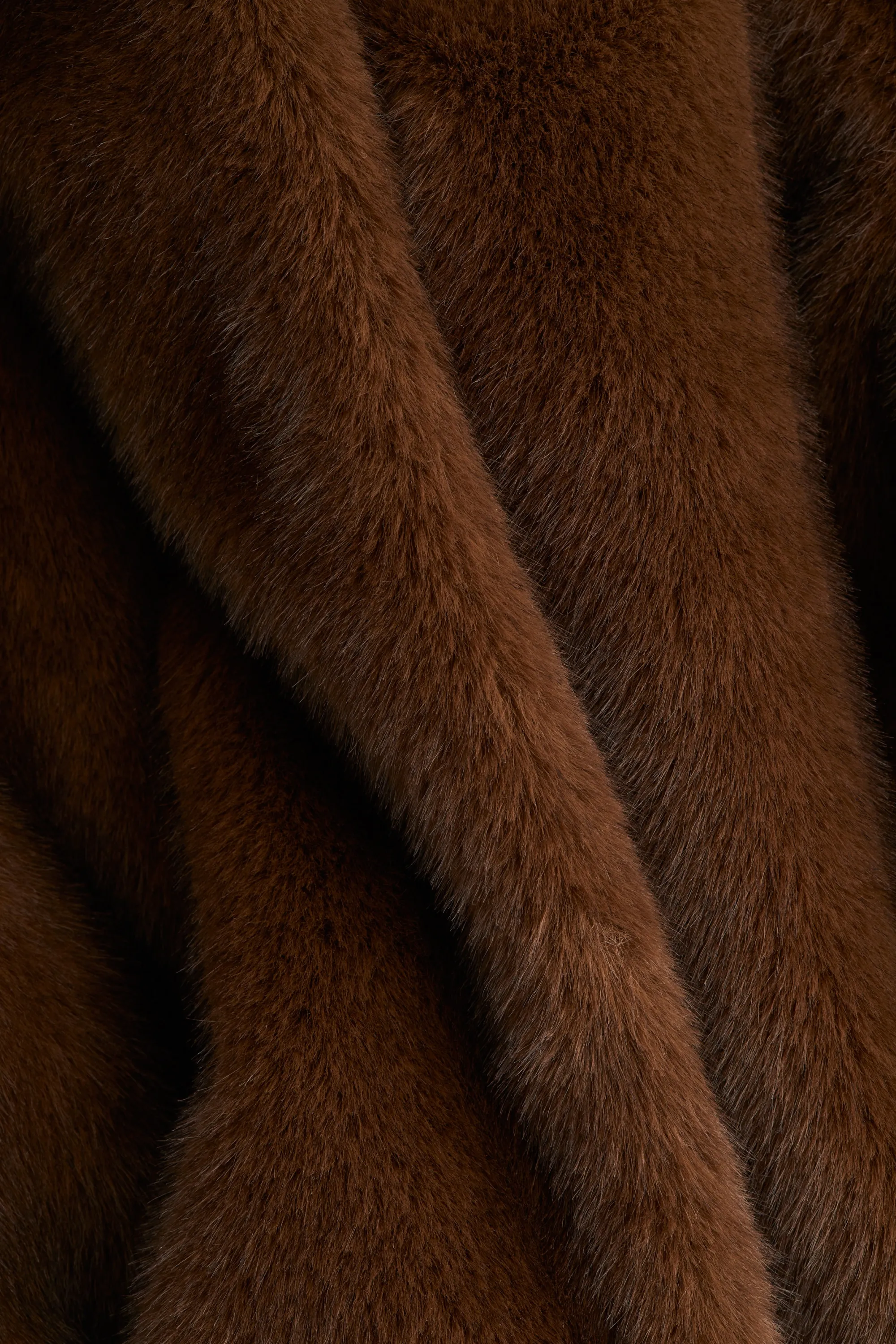 Veste à capuche - Marron foncé