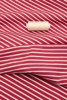 Coupon 3m rayé en viscose — photo 3