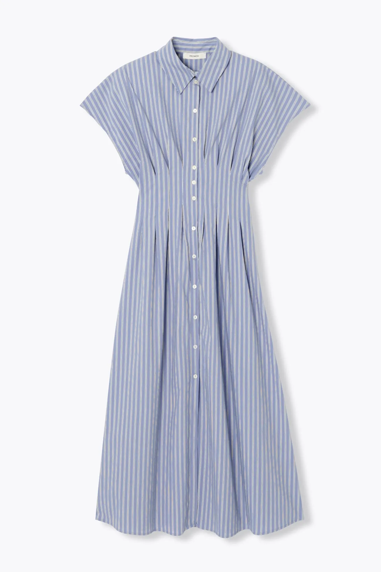 Robe-chemise midi